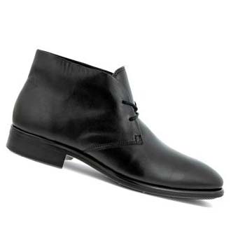 Men's Ecco Citytray Chukka Boots Black | SG 435ZUT